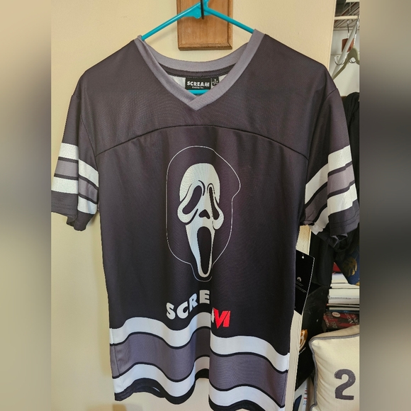 Scream Black and Gray Men's Jersey - Picture 2 of 6